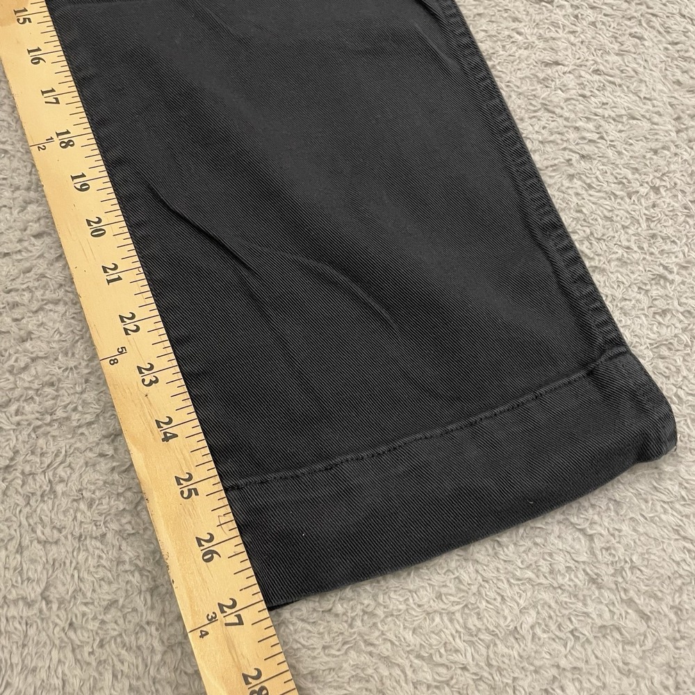 Gap Carpenter Pants Womens 2 Black Utility Work Elastic Waist High Rise Straight - Picture 11 of 14